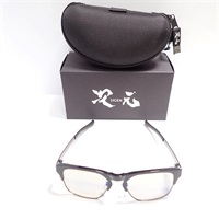 レトロスクエアライトスポーツ／ブルーミラー